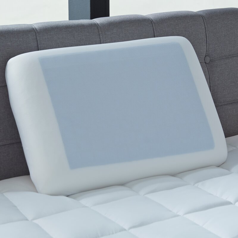 cooling memory foam pillow